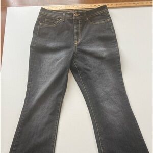NWT Jeanstar Elle Jeans Bootcut‎ Womens Sz 12 Black Denim Classic 🔥 (R)